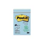 3M/s Lee M Japan [Post-it/ post ito] воспроизведение бумага Note голубой 653RP-B длина 38× ширина 50mm 100 листов 2 накладка 