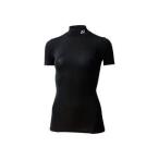  Yonex YONEX с высоким воротником рубашка с коротким рукавом (reti-STBF1503( черный )[XO]