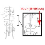 EBM 江部松商事 ＥＢＭ　鉄　ギョーザ絞り器用　?ボルト（押付板止め）