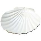 ショッピングホタテ 　 アルミ　ホタテ貝皿　大