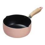PEARL LIFE パール金属 ナチュラルクックピュア 行平鍋 18cm IH対応 ピンク