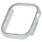 ELECOM エレコム AW-24BBPPJACR Apple Watch 42mm/ハードバンパー/&me/ストーン付/オーロラクリア