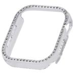 ELECOM エレコム AW-24BBPPJCR Apple Watch 42mm/ハードバンパー/&me/ストーン付/クリア