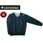 コンバース CONVERSE  CB162501S-1911 ウォームアップジャケット（裾ボックス仕様） 【O】 （ブラック×ホワイト）