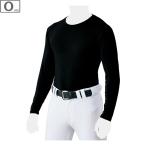  Z ZETT [ общий ] бейсбол свет Fit нижняя рубашка длинный рукав вырез лодочкой [ черный ][O размер ] BO8810-1900