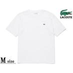 ラコステ LACOSTE  【メンズ】 鹿の子クルーネックTシャツ(半袖) 【4/Mサイズ】 【BLANC】 TH635EN-001