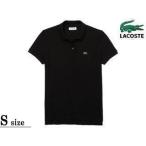 ラコステ LACOSTE  【レディース】 コットン100% ピケ ポロシャツ 半袖 PF7839M 【Sサイズ】 【ブラック】