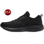 ミズノ mizuno  ウエーブリボルト２ワイド 【27.0cm】 (ブラックxブラック) J1GC2185