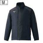 ミズノ mizuno MCL 中綿ブレスサーモジャケット Mサイズ (ブラック×ゴールド) 32ME1630