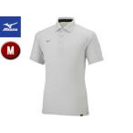 ミズノ mizuno  ポロシャツ ホワイト杢 Mサイズ 32MA2083