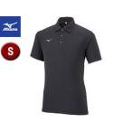 ミズノ mizuno  ポロシャツ ブラック杢 Sサイズ 32MA2083