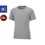 ミズノ mizuno  Tシャツ グレー杢 2XLサイズ 32MA2023