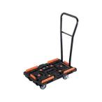 TRUSCO トラスコ中山 連結式樹脂製平台車 ビートル 700X450 BT700KJ5S2H-E100