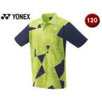 ヨネックス YONEX  テニス ジュニアゲームシャツ 10465J 008(ライムグリーン) J120