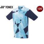 ヨネックス YONEX  テニス ジュニアゲームシャツ 10465J 111(アクアブルー) J120