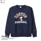 champion チャンピオン 【メンズ】リバースウィーブ(R) クルーネックスウェットシャツ 【ダークネイビー】【Lサイズ】 C3-C040
