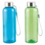 　 再生樹脂でできたクリアボトル500ml（1P） SC-2504