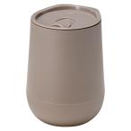 　 蓋付きラウンドタンブラー320ml グレー B3831