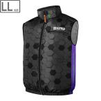 G.B.Z ジービーゼット A.T.FIELD COVELL空調冷風服ベスト エヴァンゲリオンコラボモデル【LL】【ブラック(初号機)】