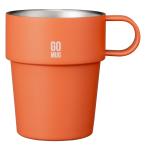 CB JAPAN シービージャパン マグカップ 285ml GOMUG QAHWA 保温 保冷 ステンレス オレンジ