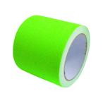 SAFERUN/セーフラン安全用品 滑り止めテープ 幅100mm×5m 蛍光グリーン 11905