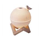 iQ Labo アイキューラボ USBミニ加湿器 照明付き卓上バード丸型(LARK HUMIDIFIER) ホワイト iQ-HU-LARK