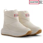 HUNTER ハンター 【ユニセックス】ハンターグリップ ショート スノー ブーツ【ホワイトウィロー/ガム】【UK5/24cm】