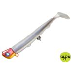 BlueBlue/ブルーブルー ジョルティ22 4インチ/22g #02グローホワイト/アカキン