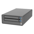RAIDON TECHNOLOGY 2Bay USB3.2 Type-C вне есть хранение USB автобус энергия *DC ввод with USB C-C кабель ( черный ) MR2-B31BP-B