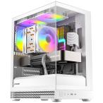 Okinos Micro-ATX соответствует mini tower PC кейс белый Aqua UNO Polar (White)