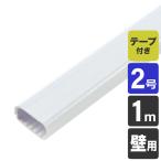 ELPA エルパ 朝日電器 MH-CT21H(W) 切れるモール2号(1m) ホワイト