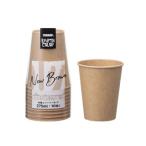 SunNap サンナップ アースカラー 未晒しペーパーカップ 275mL 10個入 C2710MZ