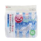 TOWA восток мир промышленность Clair Stage CLR широкий стержень прищепка 10P голубой 