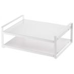 YAMAZAKI 山崎実業 tower タワー  レンジ上ラック ホワイト (7938)