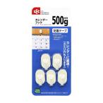 LEC レック 粘着カレンダーフック 5個入 ホワイト H-123