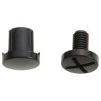 UM ユーエム工業 【Silky】ゴム太郎荒目用プラ製ネジ 黒 102-11