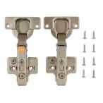 WAKI 和気産業 スライド丁番ダンパー付 40mm 全かぶせ 2個セット NS-4050 C+D