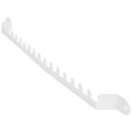 WAKI 和気産業 Kabette(カベッテ) アクセサリBAR 白 ネックレス用 板厚1.2mm×W302×H15×D16mm 穴径φ4 KA-K21