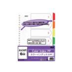 TEJI/テージー カラーインデックスＰＰ Ａ５ ２０穴 ６山 IN2206