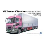 ショッピングラジコン AOSHIMA アオシマ 1/32 ヘビーフレイト No.14 三菱ふそう '10 スーパーグレートFS ハイウイング