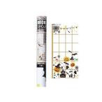 　  ＤＥＣＯ障子紙　フリーサイズ　９４ｃｍ×２ｍ巻（１枚貼り）　秋柄（ハロウィン）　ＫＳＴ−０３