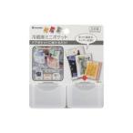 inomata イノマタ化学 冷蔵庫ミニポケット 2P クリアー
