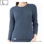 .. талон sen[ женский ]....chomo Ran ma длинный рукав U шея внутренний [ темно-синий ][L размер ] QMS822