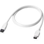 ELECOM Elecom FireWire кабель (9 булавка -6 булавка ) 1.0m IE-961WH
