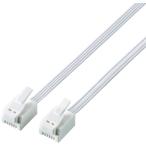 ELECOM Elecom ушко поломка предотвращение modular кабель 1.0m белый MJ-T1WH