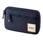 ELECOM Elecom [BORSA/borusa][ тонкий модель ] мульти- место хранения сумка темно-синий BMA-GP01NV