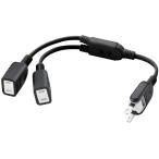 ELECOM Elecom AC адаптер для источник питания удлинитель /2P/2 выход / черный T-ADR3BK