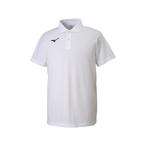 ミズノ mizuno  ポロシャツ ユニセックス XL (ホワイト×ネイビー) 32MA9195-74