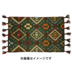 HAGIHARA ハギハラ メーカー直送代引不可  ウールラグ・マット　Kuumuus(クームース)　ヤード　約45×75cm　GR　グリーン　270074114