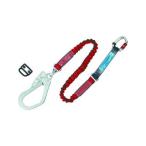 FUJII 藤井電工 TSUYORON ハーネス用ランヤード ノビロン 赤 THL-NV93SV-21KS-RE-R23-BP